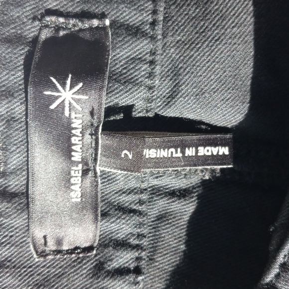 Isabel Marant Black Tie Front Pants Size 2 - Picture 5 of 14